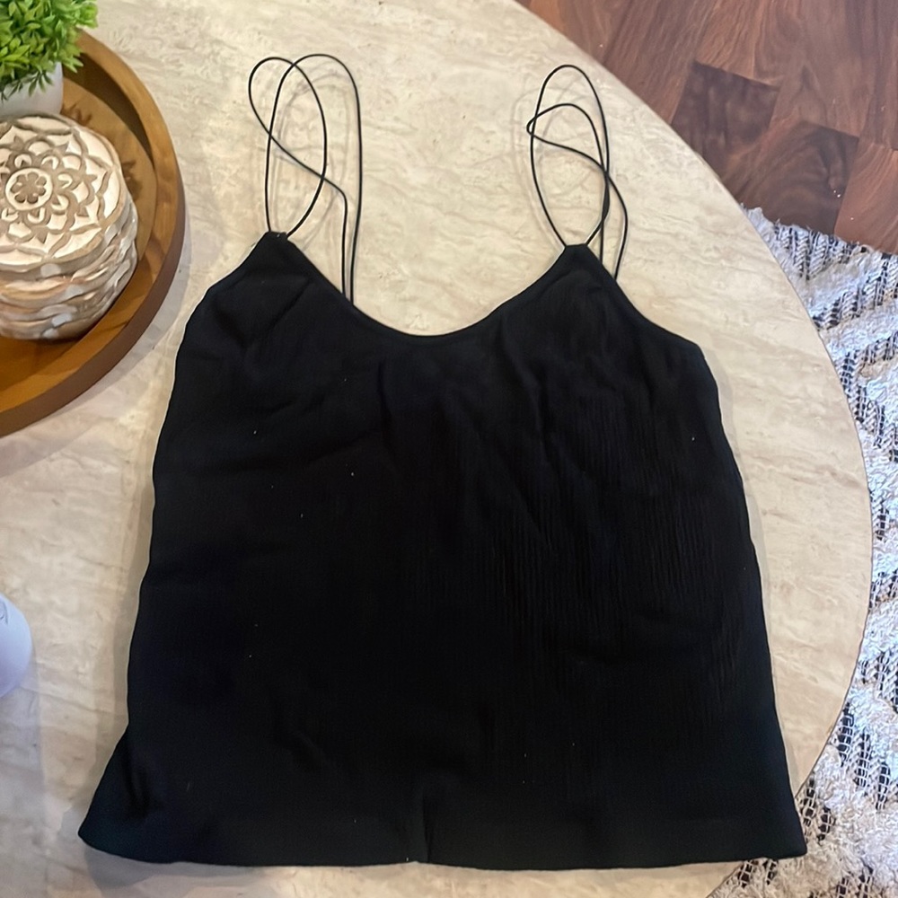 Black Crop Top
